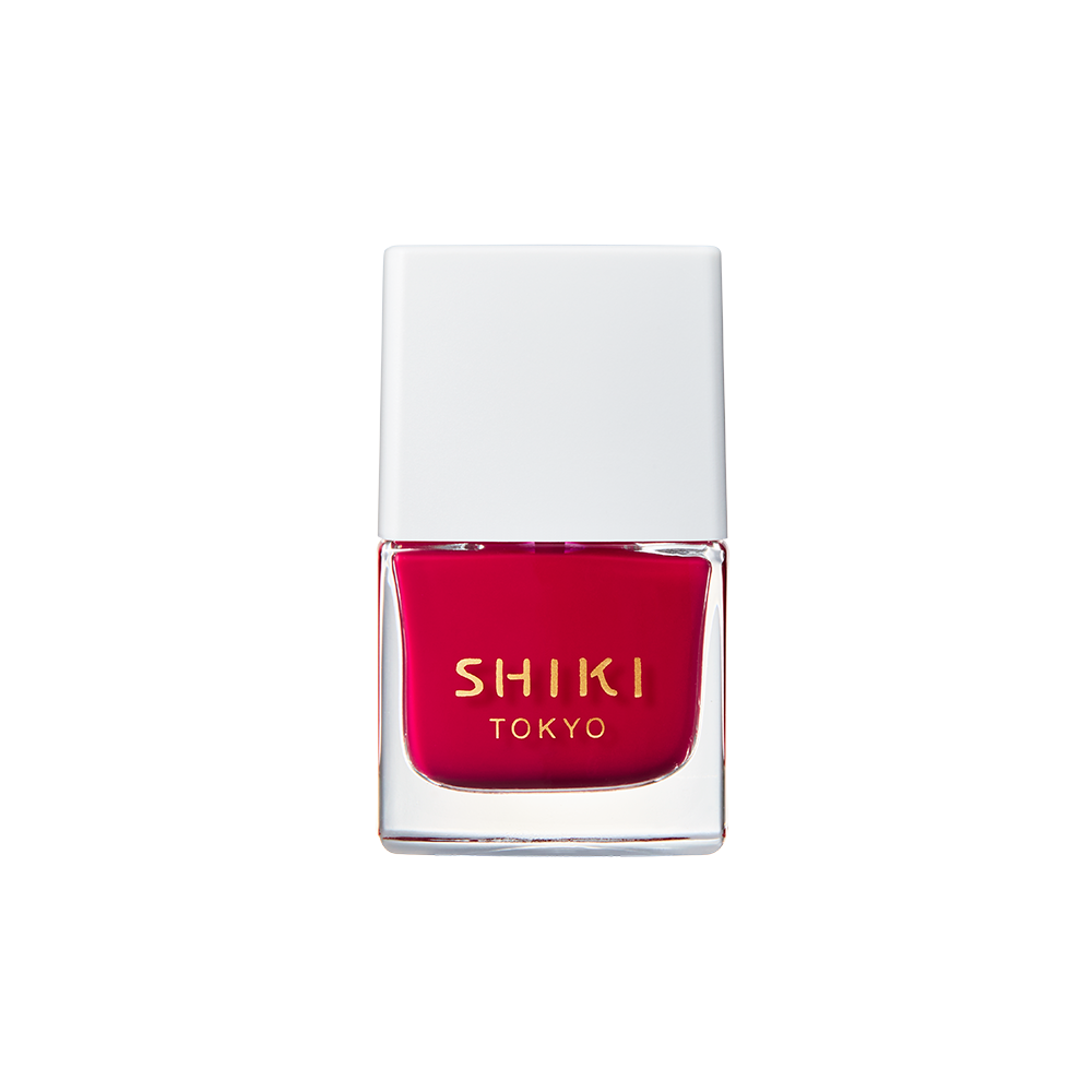 SHIKIネイルエナメル「Beni」(透け感あり)